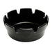 Pack Quantity: 10 Crown Style 4″ Ashtrays. Colour: Black.