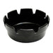 Crown Style 4″ Ashtray. Colour: Black