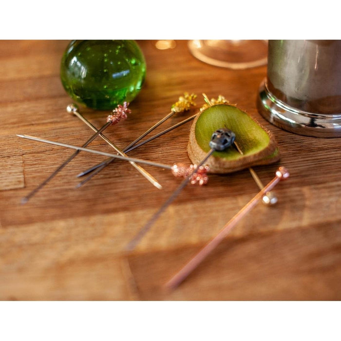 Beaumont Pineapple Garnish Pick Gold Plated (10 Pack) Beaumont