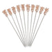 Beaumont Pineapple Garnish Pick Copper Plated (10 Pack) Beaumont