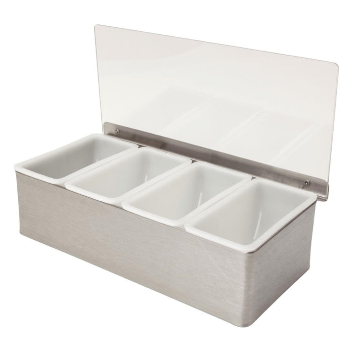 Size: 92(H) x 151(W) x 310(D)mm. Material: Stainless steel