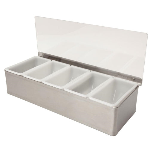 Size: 94(H)x151(W)x 384(D)mm. Material: Stainless steel