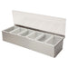 Size: 98(H)x 151(W)x 460(D)mm. Material: Stainless steel