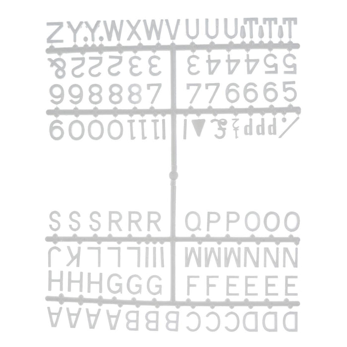 ½" Letter Set
