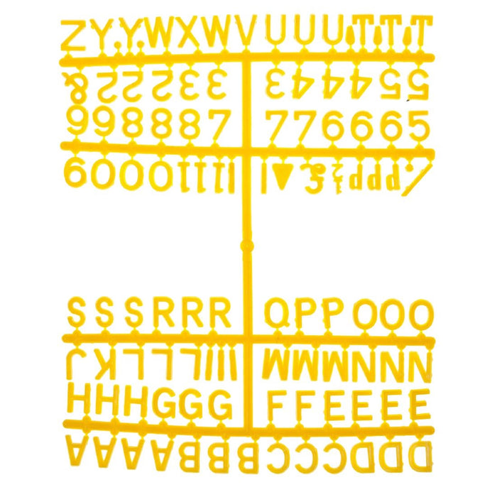 ½" Letter Set