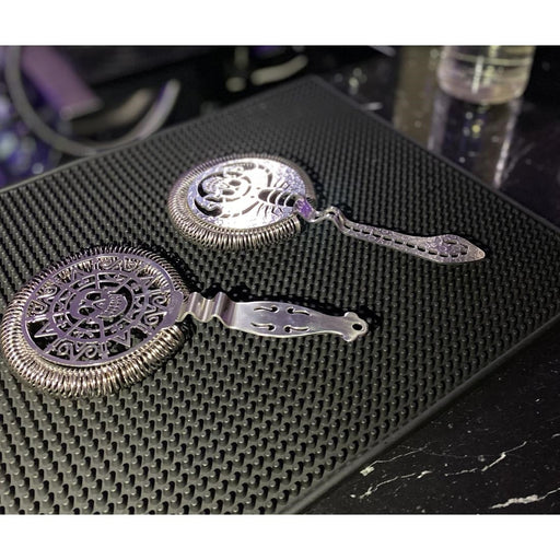 Beaumont Stainless Steel Skull Throwing Strainer Beaumont