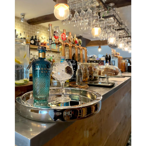 Beaumont Mirrored Double Walled Waiters Tray 355mm Beaumont