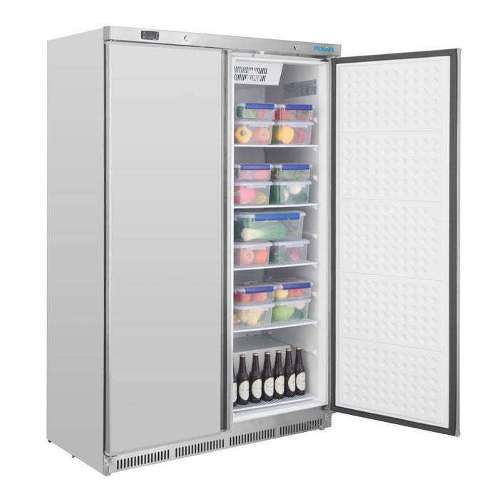 Polar C-Series Double Door Fridge Stainless Steel Polar