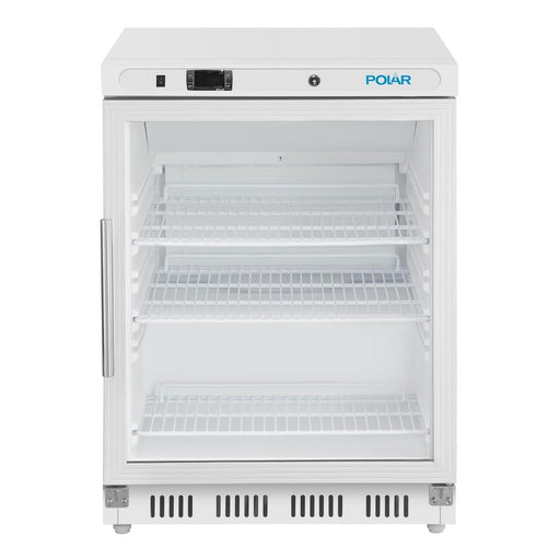 Polar C-Series Under Counter Display Fridge 150Ltr White Polar
