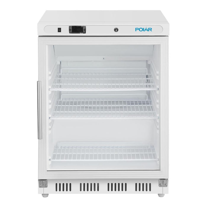 Polar C-Series Under Counter Display Fridge 150Ltr White Polar