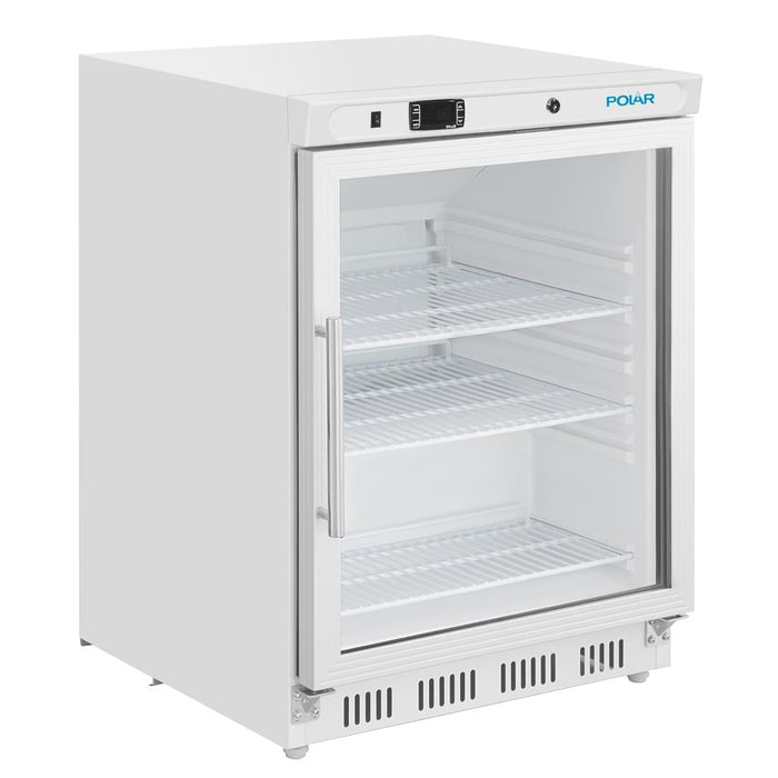 Polar C-Series Under Counter Display Fridge 150Ltr White Polar