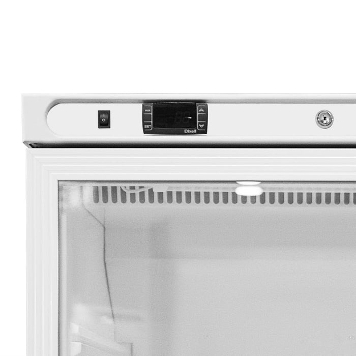 Polar C-Series Upright Display Fridge White 600Ltr Polar