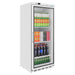 Polar C-Series Upright Display Fridge White 600Ltr Polar