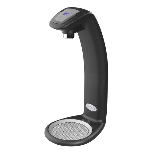 Dispenses boiling & chilled water