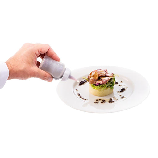 Araven Mini Squeeze Sauce Bottle 90ml White Araven