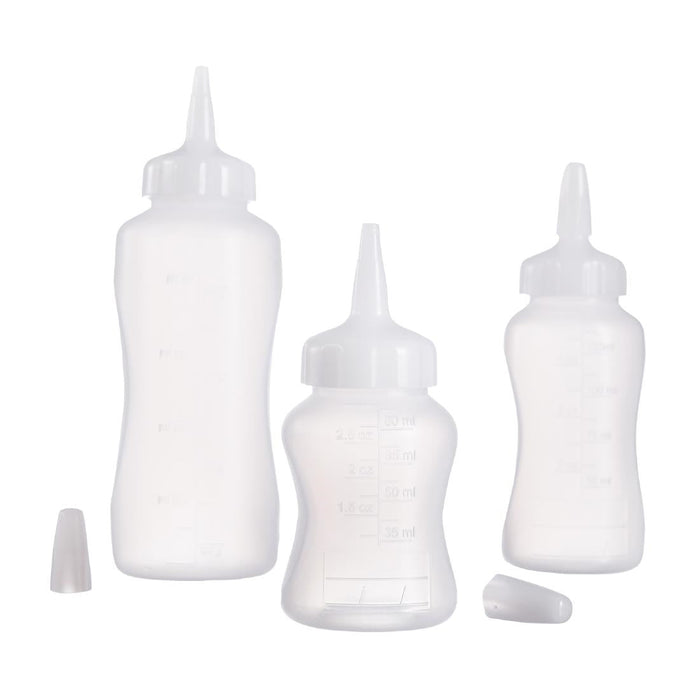 Araven Mini Squeeze Sauce Bottle 90ml White Araven