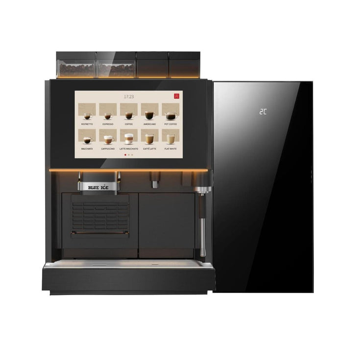 2.6kW. 30 drinks options. Includes built-in milk fridge