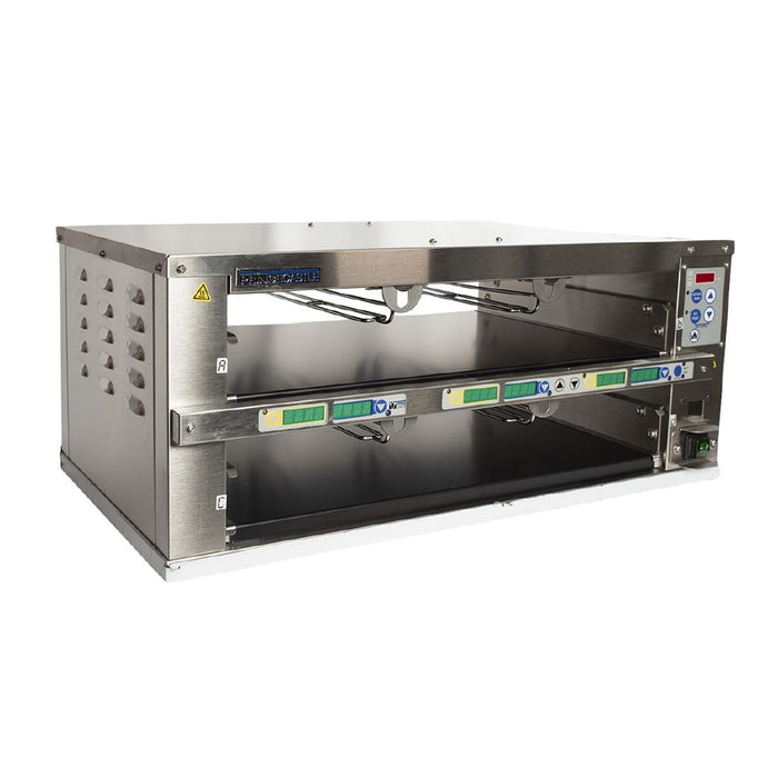 6 x 1/3 Size Pans. Double-sided controls. 1.3-1.9kW.