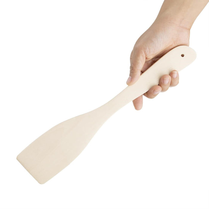 Vogue Wooden Spatula 30cm Vogue