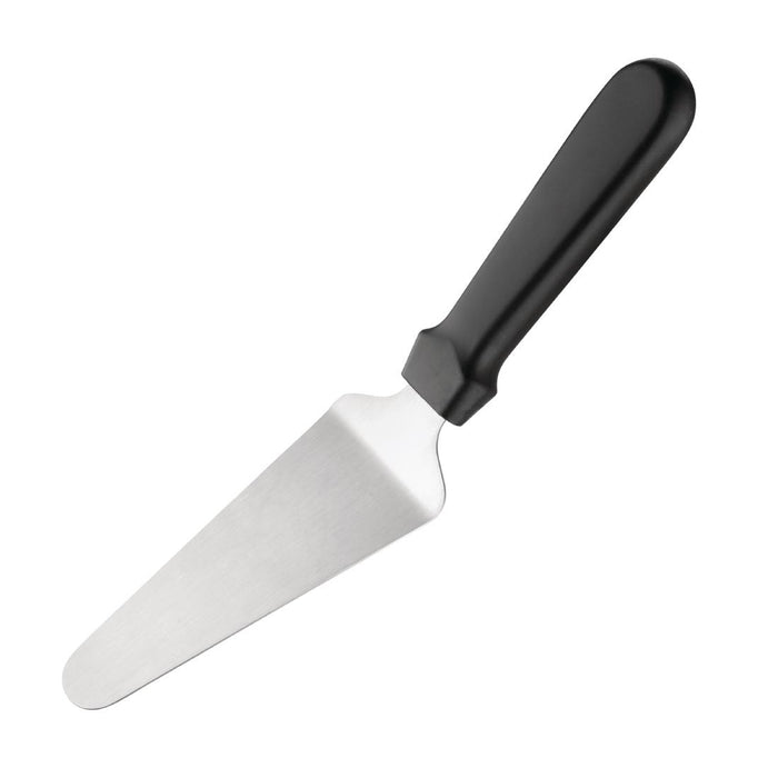 Stainless steel. Plastic handle. 5 ½" / 140(L)mm