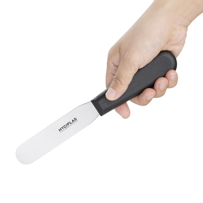 Hygiplas Straight Blade Palette Knife Black 10.3cm Hygiplas