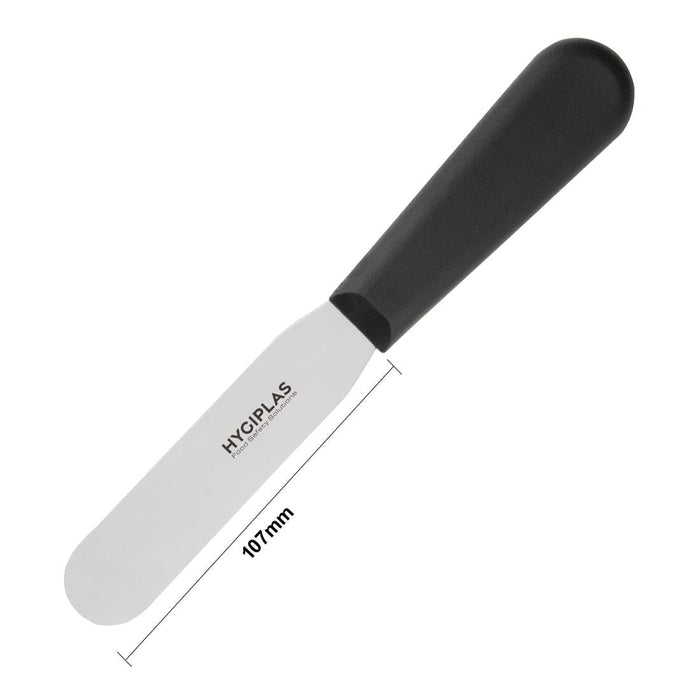 Hygiplas Straight Blade Palette Knife Black 10.3cm Hygiplas