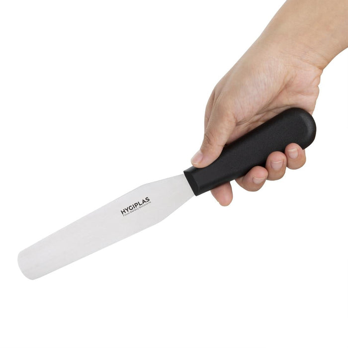 Hygiplas Straight Blade Palette Knife Black 15.5cm Hygiplas
