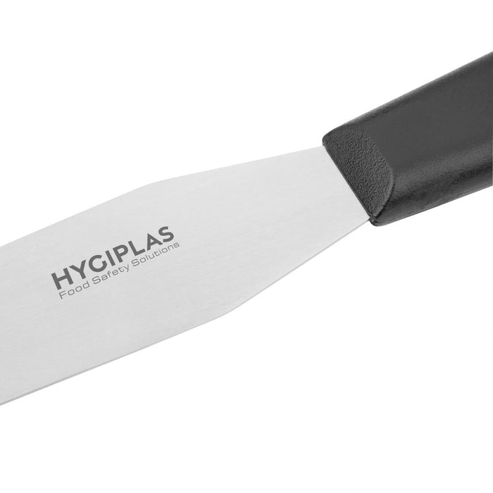 Hygiplas Straight Blade Palette Knife Black 15.5cm Hygiplas