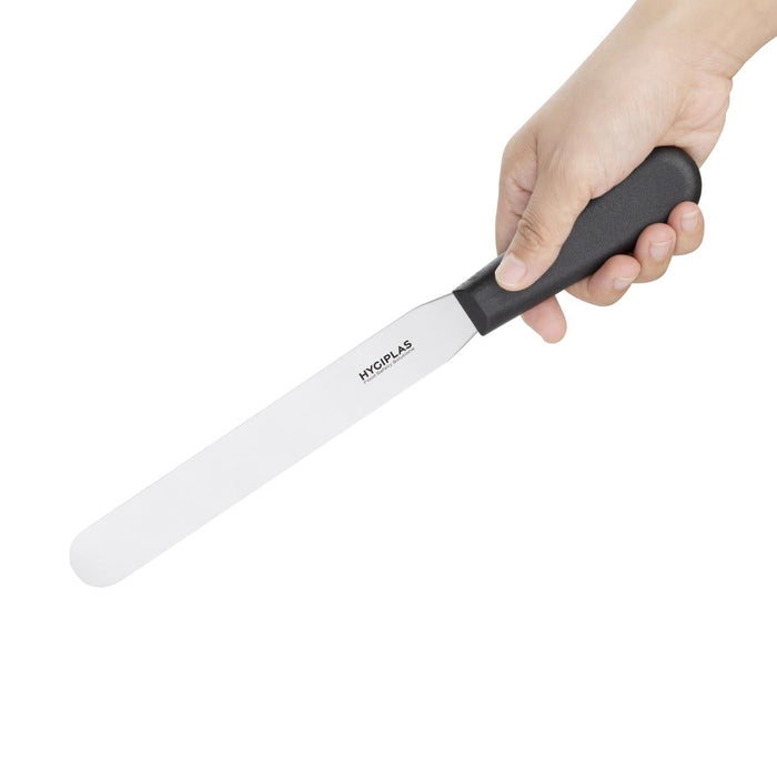 Hygiplas Straight Blade Palette Knife Black 20.5cm Hygiplas