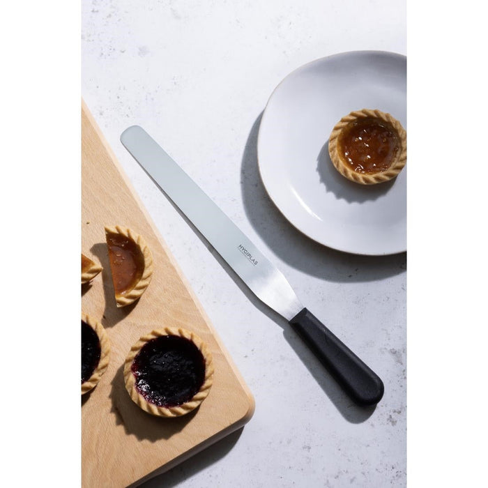 Hygiplas Straight Blade Palette Knife Black 25.5cm Hygiplas