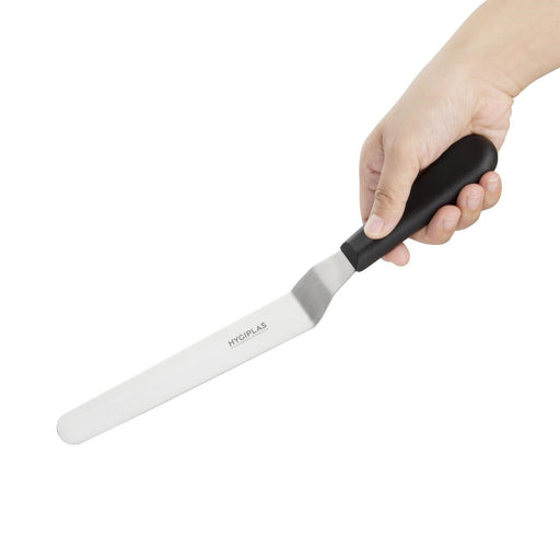Hygiplas Angled Blade Palette Knife Black 19.5cm Hygiplas