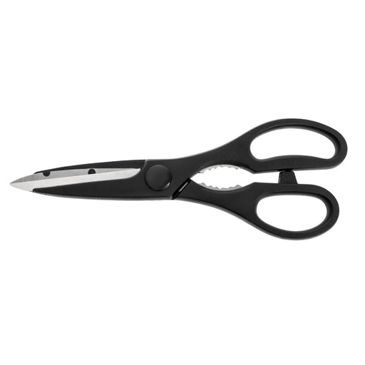 Length: 180mm. Serrated edges.