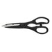 Length: 180mm. Serrated edges.