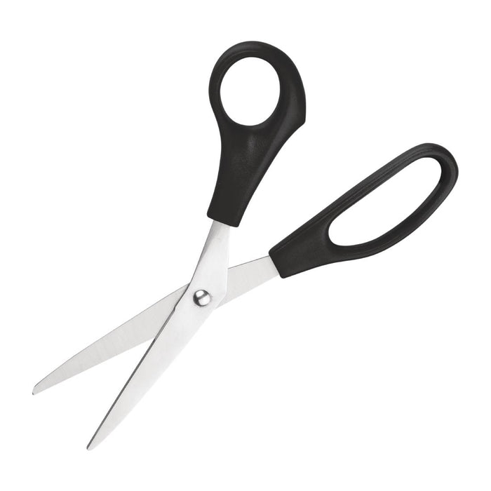 Length: 203mm. With plastic handles.