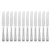 Olympia Kings Solid Handle Dessert Knife (12 Pack) Olympia