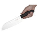 Victorinox Fluted Santoku Knife Black 17.1cm Victorinox