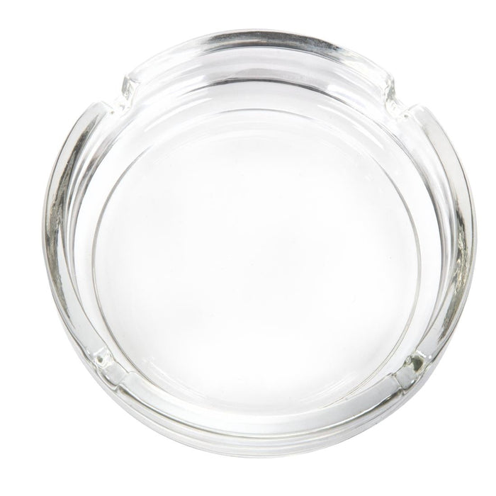 Olympia Small Stackable Glass Ashtrays (24 Pack) Olympia