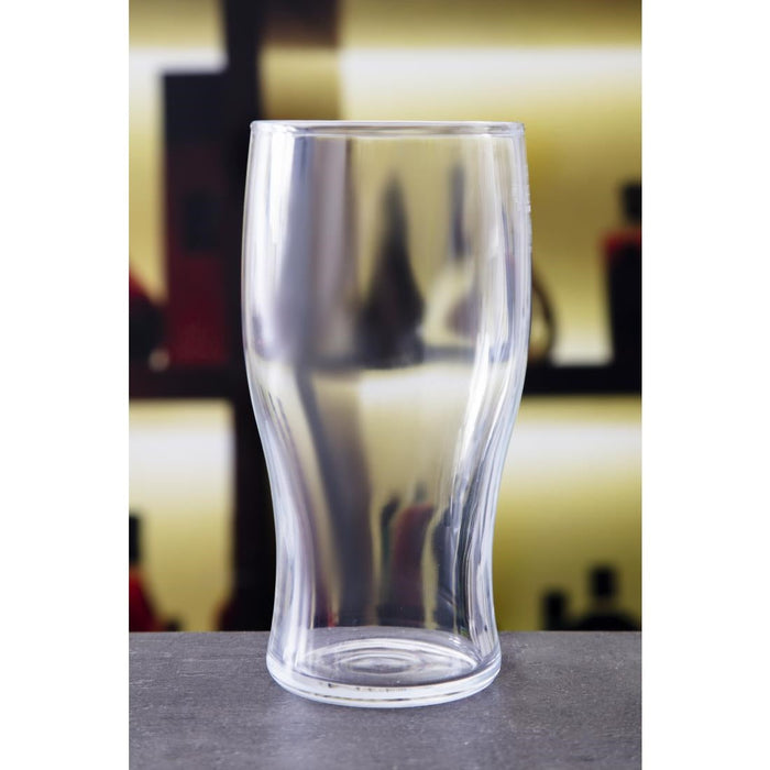 Arcoroc Tulip Beer Glasses 570ml CE Marked (24 Pack) Arcoroc