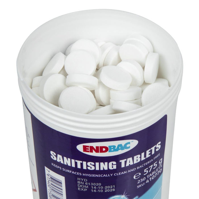 Endbac Sanitising Tablets (230 Pack) Diversey