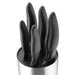 Nisbets Essentials 5-Piece Knife Set with Block Nisbets Essentials