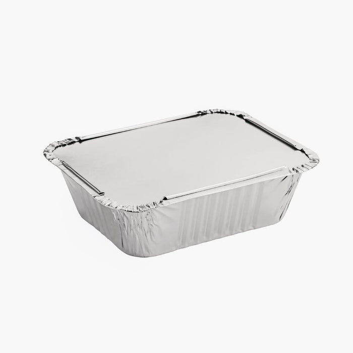 Fiesta Waxed Lids for Medium Foil Containers (500 Pack) Fiesta Recyclable