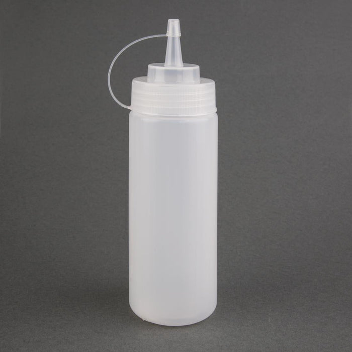 Nisbets Essentials Squeeze Sauce Bottles 12oz (6 Pack) Nisbets Essentials
