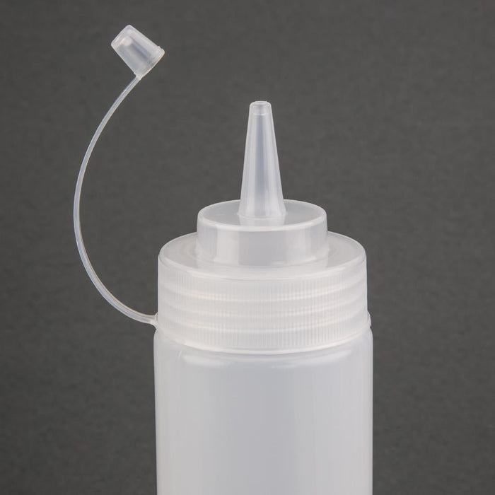 Nisbets Essentials Squeeze Sauce Bottles 12oz (6 Pack) Nisbets Essentials