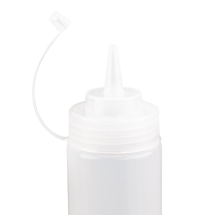 Nisbets Essentials Squeeze Sauce Bottles 12oz (6 Pack) Nisbets Essentials