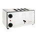 1.8kW. 4 Slots. Colour: Stainless steel