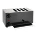 Rowlett Regent 4 Slot Toaster Jet Black with 2x Additional Elements Rowlett