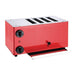 Rowlett Regent 4 Slot Toaster Traffic Red with 2x Additional Elements Rowlett