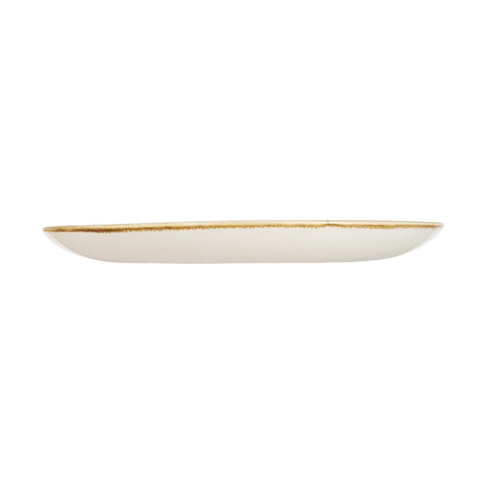 Churchill Studio Prints Homespun Charcoal Black Coupe Plate 165mm Churchill