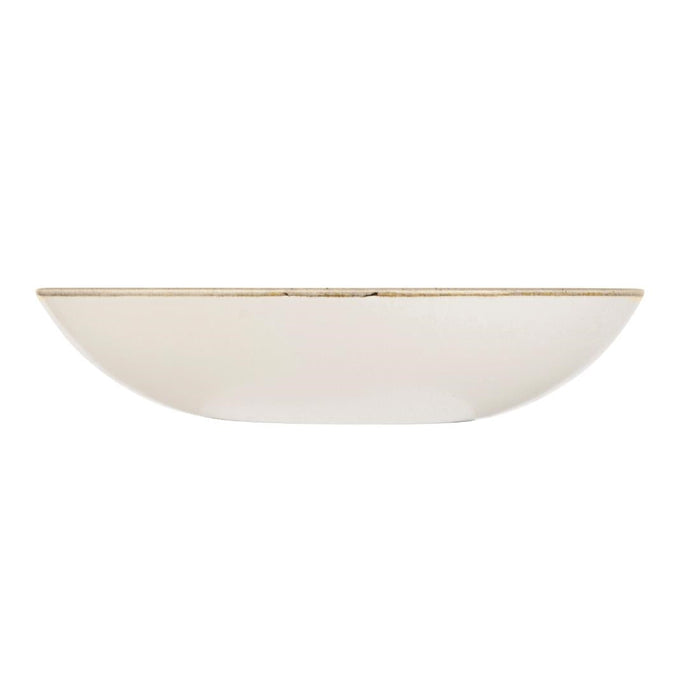 Churchill Studio Prints Homespun Charcoal Black Coupe Bowl 182mm Churchill