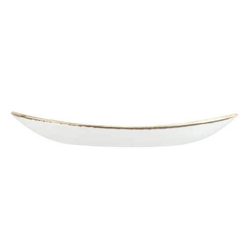 Churchill Studio Prints Homespun Charcoal Black Large Oval Coupe Plate 270 x 299mm Churchill